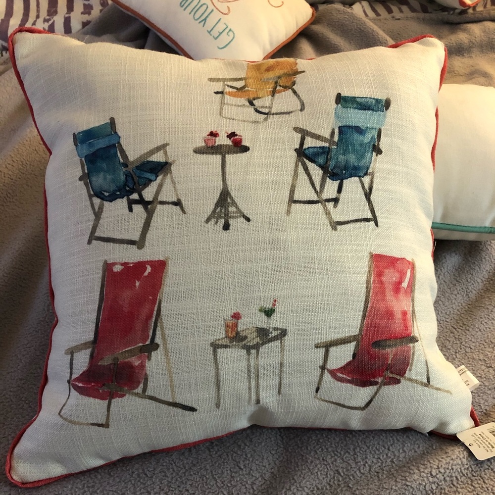 C and F Homes Accent Pillow